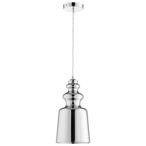Leone - One Light Small Pendant - 8 Inches Wide by 16 Inches High