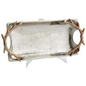 18 Inch Small Horn Handle Tray