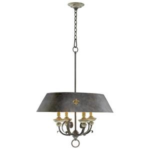 Provence - Four Light Pendant - 25 Inches Wide by 37.5 Inches High