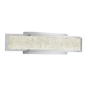 Crushed Ice - 24.25 Inch 2 LED Linear Bath Vanity