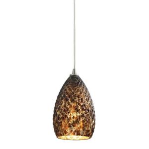 Geval - 1 Light Mini Pendant in Transitional Style with Southwestern and Asian inspirations - 9 Inches tall and 5 inches wide