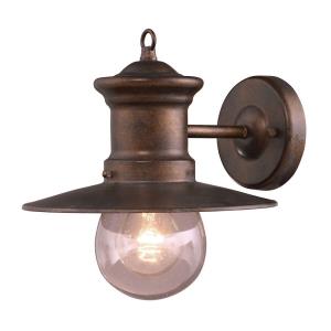 Maritime - 1 Light Outdoor Wall Mount in Transitional Style with Vintage Charm and Rustic inspirations - 10 Inches tall and 9 inches wide