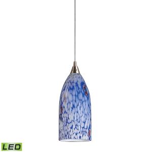 Verona - 1 Light Mini Pendant in Transitional Style with Boho and Eclectic inspirations - 12 Inches tall and 5 inches wide