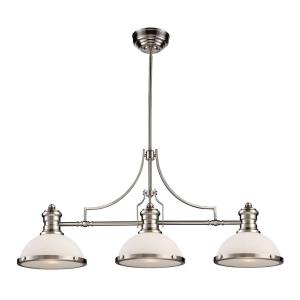 Chadwick - 1 Light Island in Transitional Style with Urban/Industrial and Modern Farmhouse inspirations - 21 Inches tall and 47 inches wide