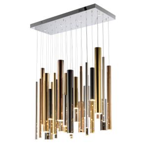 Flute-35 LED Pendant-11.75 Inches wide by 23.75 inches high