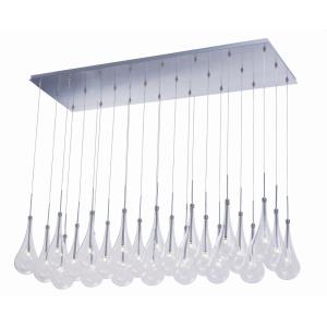 Larmes-36W 24 LED Pendant in Modern style-18 Inches wide by 16.5 inches high
