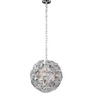 Fiori-12 Light Pendant in Leaf style-20 Inches wide by 20 inches high