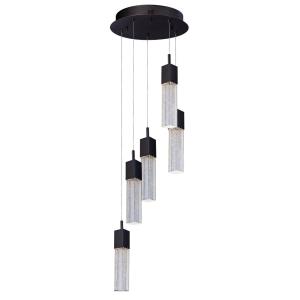 Fizz III-37.5W 5 LED Pendant in Mediterranean style-13.75 Inches wide by 12 inches high