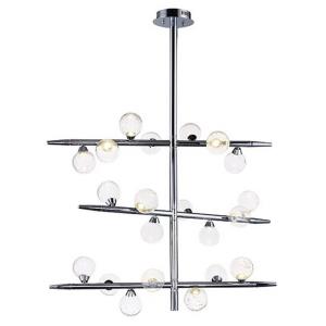 Bubbly-52.5W 21 LED Pendant-9.5 Inches wide by 34.25 inches high