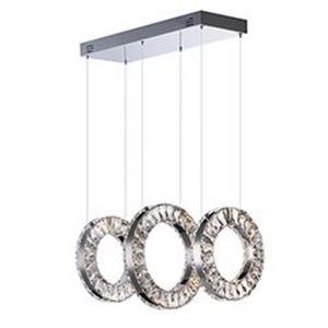 Charm-135W 3 LED Linear Pendant-11.75 Inches wide by 11.75 inches high