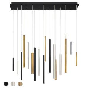 Santana Linear Chandelier 18 Light - 10 Inches Wide by 20 Inches High