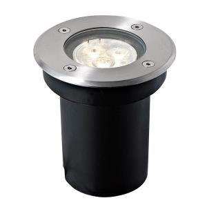 3W 3 LED Round In-Ground Light - 4.75 Inches Wide by 5.13 Inches High