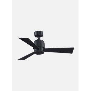Zonix Wet Custom 3 Blade Ceiling Fan with Handheld Control and Optional Light Kit - 52 Inches Wide by 14.92 Inches High