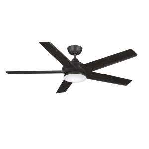 Subtle 5 Blade Ceiling Fan with Handheld Control and Includes Light Kit - 56 Inches Wide by 14.61 Inches High