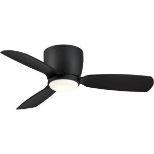 Embrace 3 Blade 44 Inch Ceiling Fan with Handheld Control and Includes Light Kit