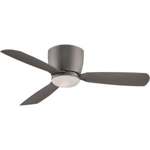 Embrace 3 Blade Ceiling Fan with Handheld Control and Includes Light Kit - 44 Inches Wide by 10.06 Inches High