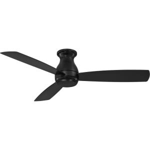 Hugh 3 Blade Ceiling Fan with Handheld Control and Includes Light Kit - 52 Inches Wide by 11.74 Inches High