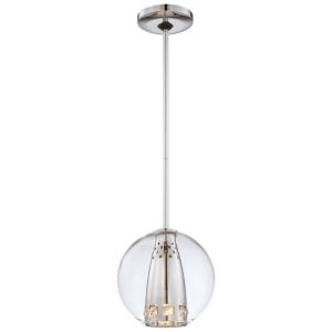 Bling Bang-One Light Mini Pendant in Contemporary Style-8 Inches Wide by 8 Inches Tall