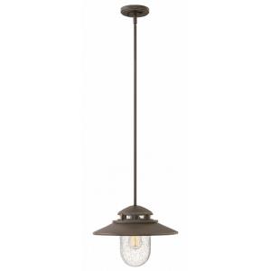 Atwell - 1 Light Medium Outdoor Hanging Lantern in Traditional, Industrial Style - 14.5 Inches Wide by 11 Inches High