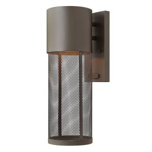Aria - 1 Light Small Outdoor Wall Lantern in Modern, Industrial Style - 5.25 Inches Wide by 15.5 Inches High