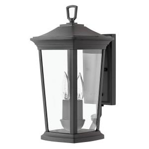 Bromley - 2 Light Small Outdoor Wall Lantern in Traditional Style - 8 Inches Wide by 15.5 Inches High