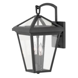 Alford Place - 2 Light Small Outdoor Wall Lantern in Traditional Style - 8 Inches Wide by 14 Inches High