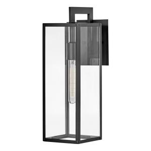 Max - 1 Light Medium Outdoor Wall Lantern in Transitional Style - 6 Inches Wide by 18.5 Inches High