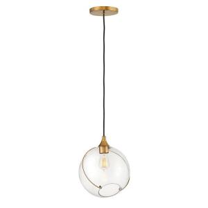 Skye - 1 Light Small Pendant in Modern, Bohemian Style - 10.75 Inches Wide by 12.75 Inches High