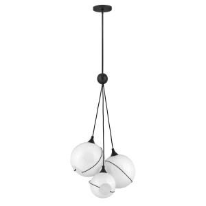 Skye - 3 Light Pendant in Modern, Bohemian Style - 18.25 Inches Wide by 36.5 Inches High