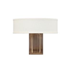 Hampton - 2 Light Wall Sconce in Transitional Style - 15 Inches Wide by 12 Inches High