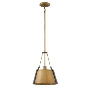 Cartwright - 1 Light Small Pendant in Traditional, Rustic, Industrial Style - 11.5 Inches Wide by 14.75 Inches High