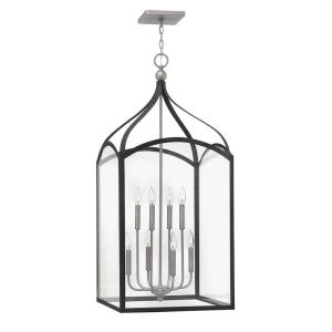 Clarendon - 8 Light Large 2-Tier Open Frame Foyer in Traditional Style - 20 Inches Wide by 44 Inches High