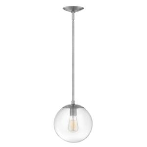 Warby - One Light Pendant in Mid-Century Modern, Scandinavian Style - 9.5 Inches Wide by 10.75 Inches High