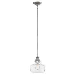 Academy - 1 Light School House Pendant in Traditional, Industrial Style - 10 Inches Wide by 10.5 Inches High