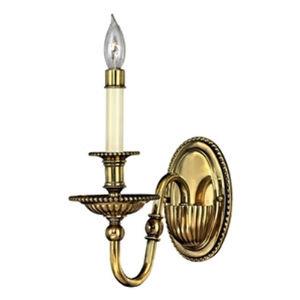 Cambridge - Single Light Sconce in Traditional Style - 4.5 Inches Wide by 11 Inches High