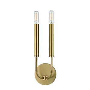 Gideon 2-Light Wall Sconce - 4.5 Inches Wide by 15.75 Inches High