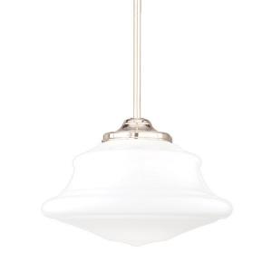 Petersburg - One Light Pendant - 12.625 Inches Wide by 10 Inches High