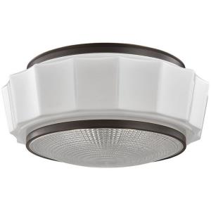 Odessa - Three Light Flush Mount - 16.25 Inches Wide by 7.5 Inches High