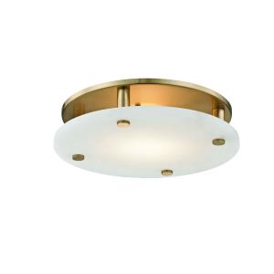 Croton LED 15 InchW Flush Mount - 15 Inches Wide by 3.25 Inches High