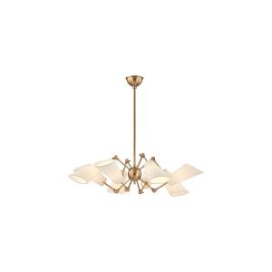Buckingham 8-Light Chandelier - 34.5 Inches Wide by 10 Inches High