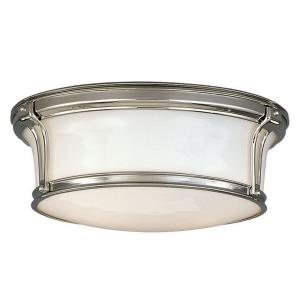 Newport - Two Light Flush Mount - 13 Inches Wide by 5.125 Inches High