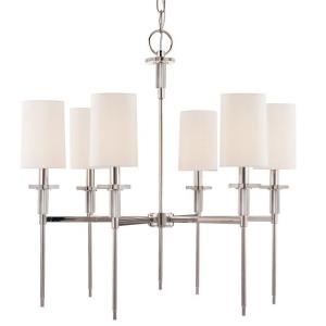 Amherst - Six Light Chandelier - 25 Inches Wide by 25.5 Inches High