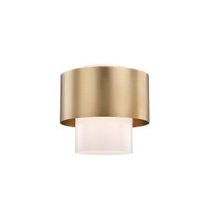 Corinth One Light Flush Mount - 11 Inches Wide by 10.25 Inches High