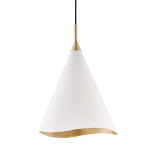 Martini One Light 13In Pendant - 13 Inches Wide by 18.5 Inches High