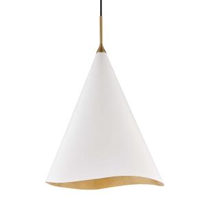 Martini One Light 18In Pendant - 18 Inches Wide by 24.75 Inches High