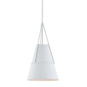 Lange One Light Small Pendant - 10.5 Inches Wide by 20 Inches High