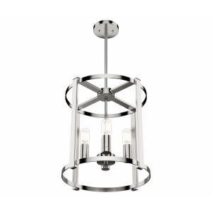 Astwood-Four Light Lantern Chandelier in Caged Style-16 Inches Wide by 25.5 Inches High