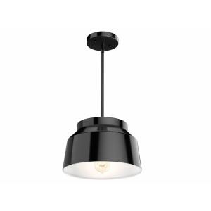 Cranbrook-One Light Cylinder Pendant in Casual Style-11.5 Inches Wide by 14.4 Inches High