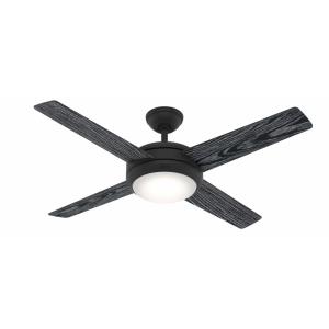 Marconi-Ceiling Fan with LED Light and Wall Control in Transitional Style-52 Inches Wide by 15.64 Inches High