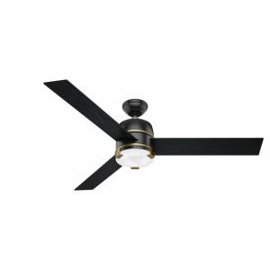 Bureau-Ceiling Fan with Light Kit-60 Inches Wide by 15.52 Inches High